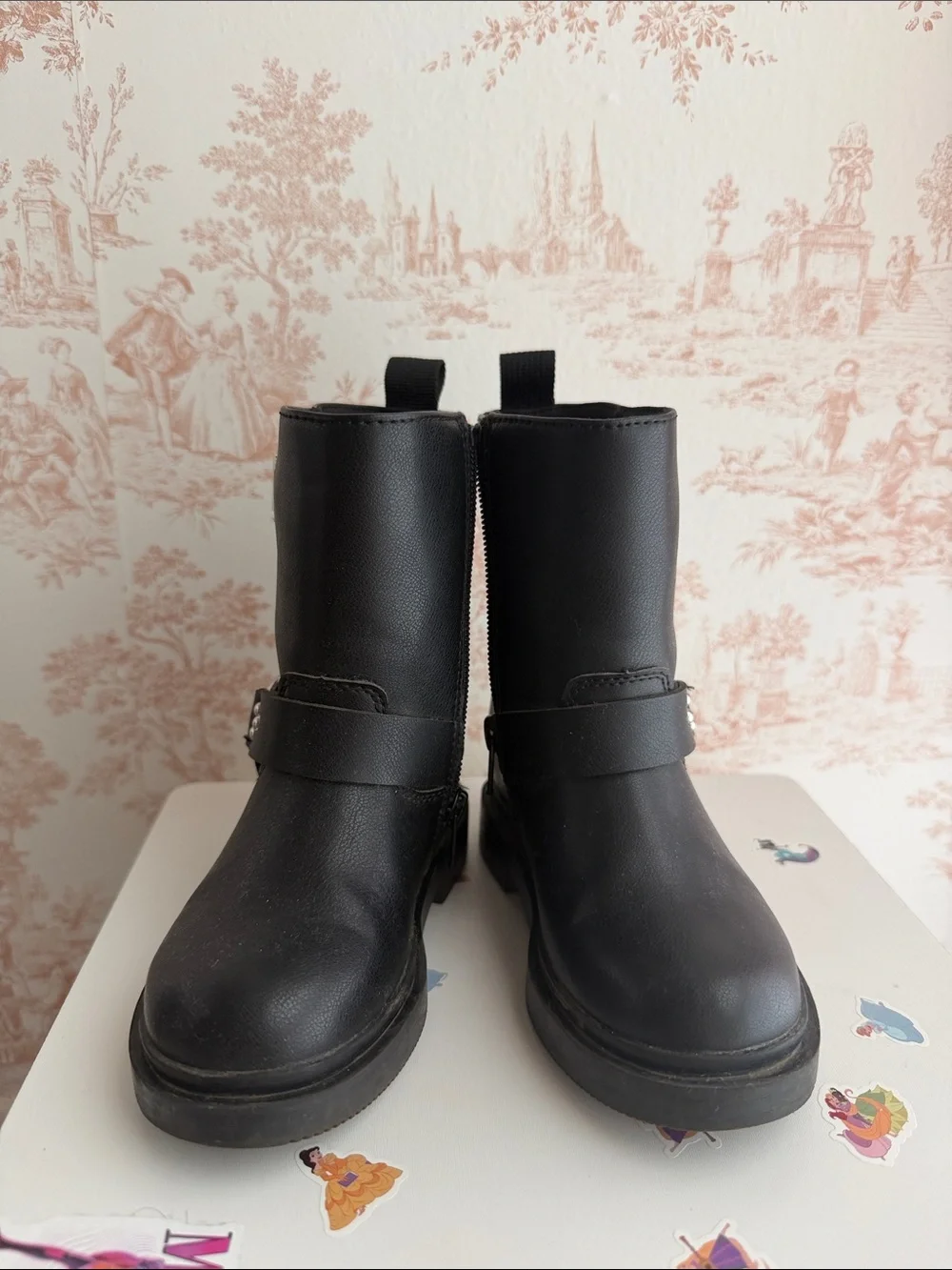 Kids Black Boots - Comfortable Everyday Style